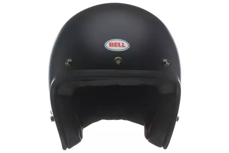 Bell Custom 500 casco moto open face nero solido opaco M-3