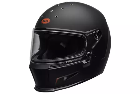 Casco integral de moto Bell Eliminator vanish negro mate/rojo M-1