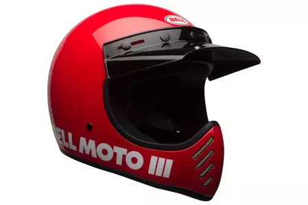 Kask motocyklowy enduro Bell Moto-3 classic red L-2