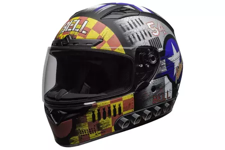 Motociklistička kaciga koja pokriva cijelo lice Bell Qualifier DLX Mips Devil May care siva L-1