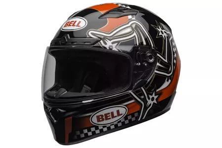 Bell Qualifier integrálna motocyklová prilba dlx mips isle of man červená/čierna/biela M - QLFR-DLXM-IOM-90-M