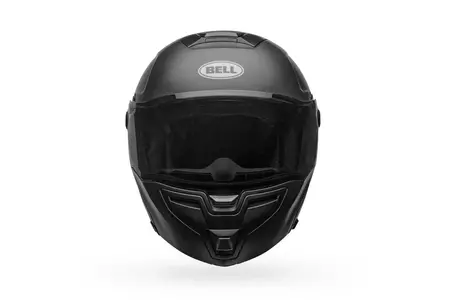 "Bell SRT Modular" kietas juodas matinis M motociklininko žandikaulio šalmas-3