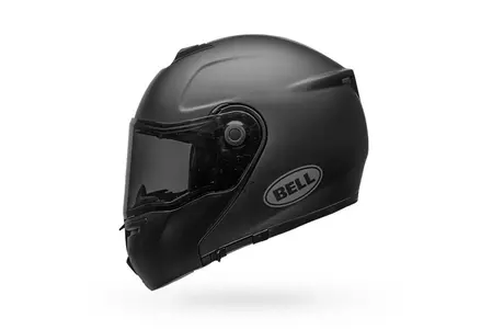 Bell SRT Modular nero solido opaco M casco moto mascella-4