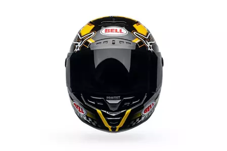 Bell Star Dlx cască de motocicletă integrală Bell Star Dlx Mips isle of man negru/galben S-3