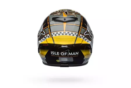 Motociklistička kaciga koja pokriva cijelo lice Bell Star Dlx Mips isle of man crna/žuta XS-6