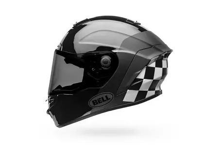 Kask motocyklowy integralny Bell Star Dlx Mips lux checkers matte/gloss black/white M-4