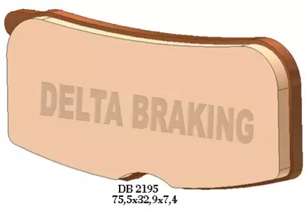 Pastillas de freno Delta Braking DB2195RD-N4 KH474 CAN-AM Spider - DB2195RD-N4