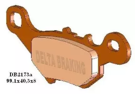 Zavorne ploščice Delta Braking DB2173SR-N3 KH384 - DB2173SR-N3