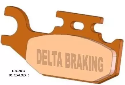 Delta Braking DB2380QD-D KH317 Plaquettes de frein pour VTT - DB2380QD-D