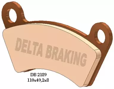 Brzdové doštičky Delta Braking DB2189QD-D KH482 - DB2189QD-D