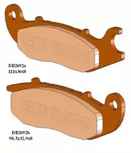 Zavorne ploščice Delta Braking DB2092RD-N3 KH375 - DB2092RD-N3