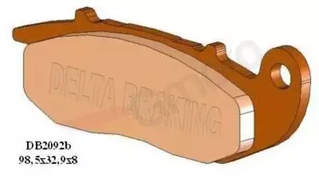 Zavorne ploščice Delta Braking DB2092RD-N3 KH375-2