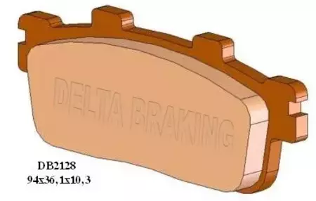 Brzdové doštičky Delta Braking DB2128QD-D KH427 - DB2128QD-D