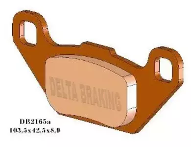 Delta Braking DB2165QD-D KH431 ATV ADLY + pastiglie freno Quadzilla - DB2165QD-D