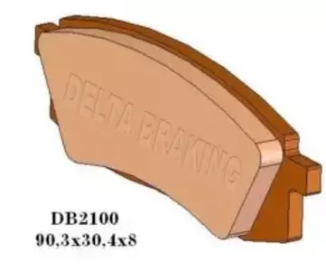 Delta Braking DB2100MX-D KH105 Yamaha TT350/600 fékbetétek - DB2100MX-D