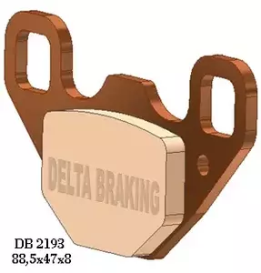 Delta Braking DB2193QD-D KH489 Pastilhas de travão para Polaris RZR - DB2193QD-D