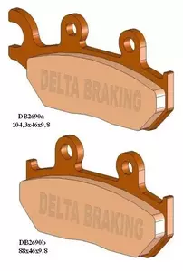 Delta Braking pads DB2690MX-D KH172 FRONT Yamaha XT600 92-03, XT660 91-98-2