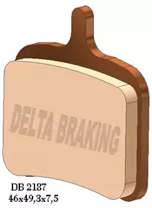 Delta Braking DB2187RD-N3 KH460 bromsbelägg - DB2187RD-N3