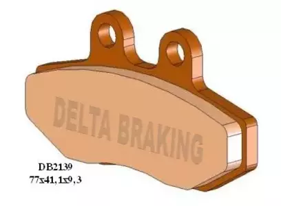 Delta Braking DB2139RD-N3 KH393 plaquettes de frein - DB2139RD-N3