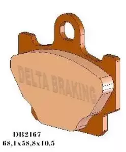 Delta Braking DB2167MX-D KH81 bromsbelägg - DB2167MX-D
