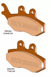 Delta Braking DB2630MX-D KH194 jarrupalat - DB2630MX-D