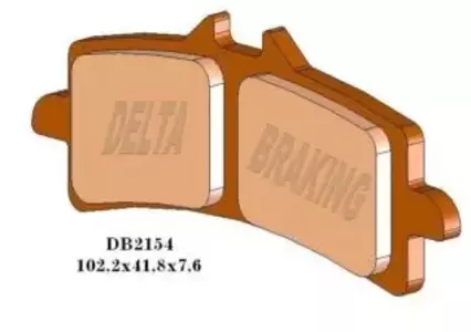 Zavorne ploščice Delta Braking DB2154RD-N3 KH447 - DB2154RD-N3