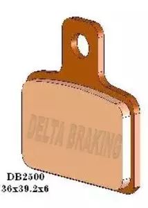 Delta Braking DB2500MX-D KH351 plaquettes de frein - DB2500MX-D