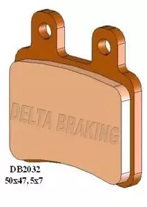 Brzdové doštičky Delta Braking DB2032SR-N4 KH350 - DB2032SR-N4