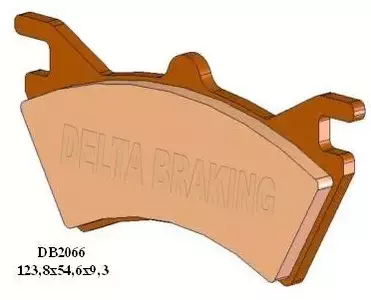 Brzdové doštičky Delta Braking DB2066QD-D KH313 Polaris 6X6 - DB2066QD-D