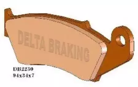 Delta Braking DB2230MX-N KH185 Első CR/KX/RM/YZ fékbetétek - DB2230MX-N