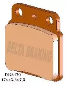 Delta Braking DB2470QD-D KH137 LTZ400 / LTR450 zadní brzdové destičky - DB2470QD-D