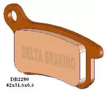 Delta Braking DB2290MX-D KH357 Zadní brzdové destičky - DB2290MX-D