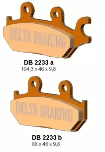 Delta Braking DB2233QD-D KH642 CAN AM Maveric 1000 pastillas de freno izquierda - DB2233QD-D