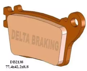 Brzdové destičky Delta Braking DB2138RD-N3 KH436 - DB2138RD-N3