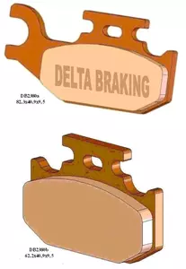 Zavorne ploščice Delta Braking DB4330QD-D KH414 - DB4330QD-D
