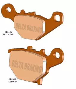 Delta Braking DB2540MX-D KH401 Suzuki RM 85 Zadní brzdové destičky - DB2540MX-D