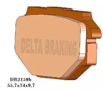 Brzdové doštičky Delta Braking DB2159MX-D KH382-2
