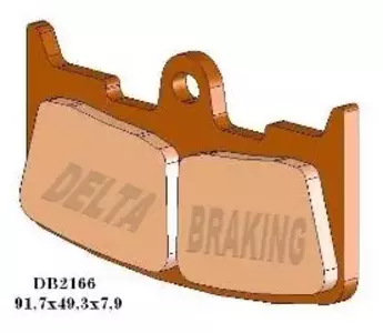 Delta Braking DB2166RD-N3 KH345 Buell stabdžių trinkelės - DB2166RD-N3
