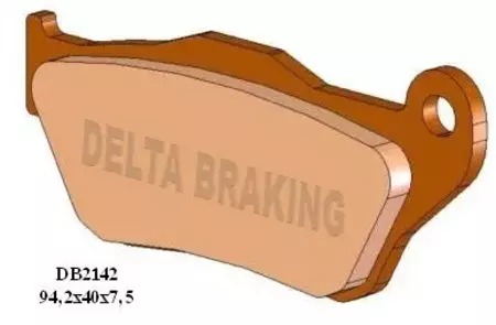 Plăcuțe de frână Delta Braking DB2142RD-N3 KH430 - DB2142RD-N3