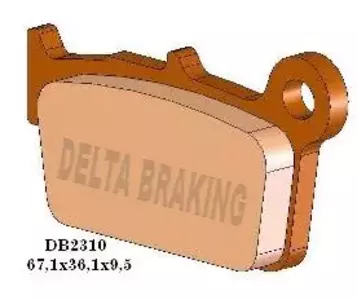 Τακάκια φρένων Delta Braking DB2310MX-N KH367 Πίσω KXF/RMZ/YZ/YZF - DB2310MX-N