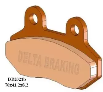 Brzdové doštičky Delta Braking DB2021SR-N3 KH264-2