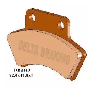 Delta Braking DB2440QD-D KH232 Quadzilla, Polaris Zadnje zavorne ploščice - DB2440QD-D
