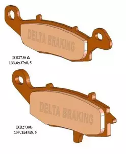 Delta Braking DB2730RD-N3 Pastilhas de travão KH229, KH237 - DB2730RD-N3