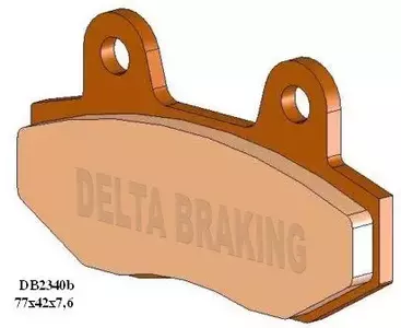 Delta Braking DB2340MX-D KH165 jarrupalat Edessä-2