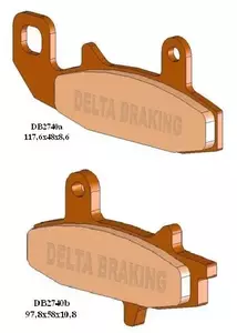 Delta Braking DB2740RD-N3 KH147 bromsbelägg - DB2740RD-N3