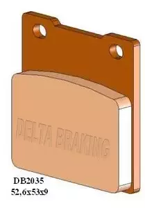 "Delta Braking" DB2035RD-N3 KH63 stabdžių trinkelės - DB2035RD-N3