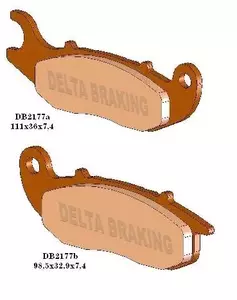 Klocki hamulcowe Delta Braking DB2177MX-N KH465 Honda CRF 230/250L Przód - DB2177MX-N