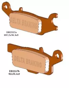 Delta Braking DB2157QD-D KH445 Yamaha YFM 350/700 bal hátsó fékbetét - DB2157QD-D