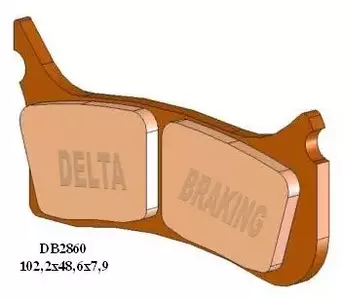 Delta Braking DB2860MX-N KH406 Supermoto Pastillas de freno delanteras - DB2860MX-N