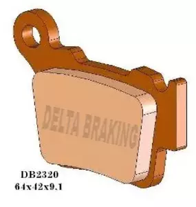 Zadní brzdové destičky Delta Braking DB2320MX-N KH368 - DB2320MX-N